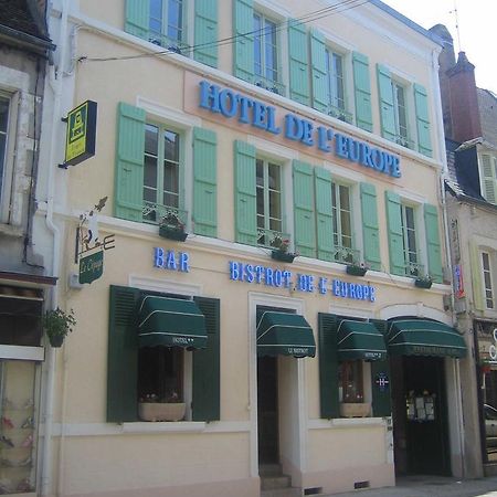 Logis De L'Europe Restaurant Le Cepage Corbigny Exterior foto